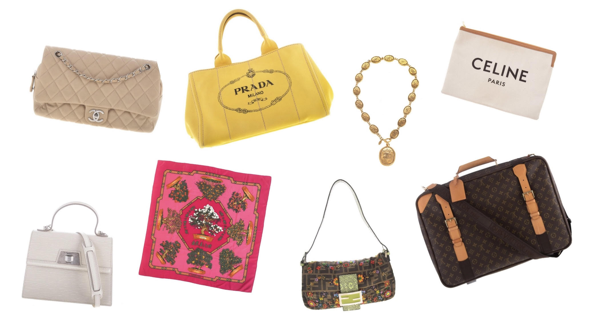 26 rare vintage handbags from Louis Vuitton, Chanel and Hermes we